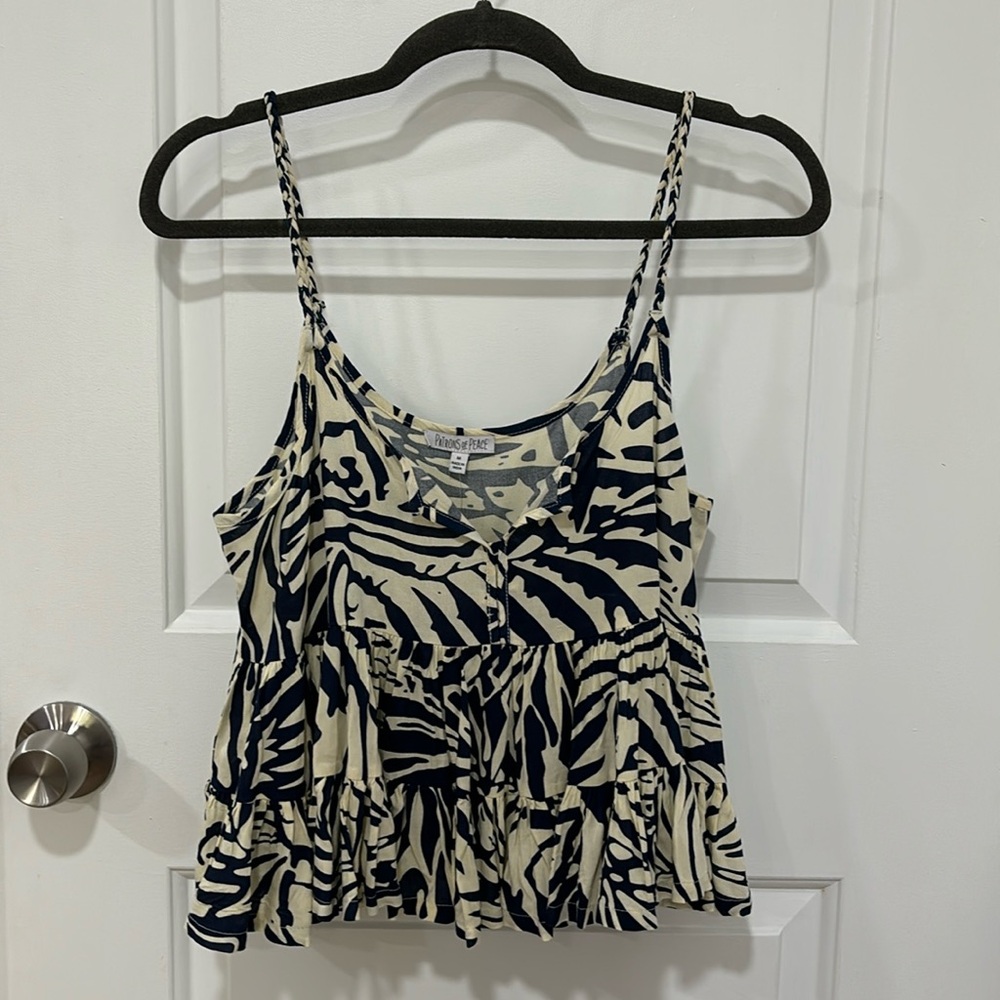 Junior’s Braided Tank - Medium